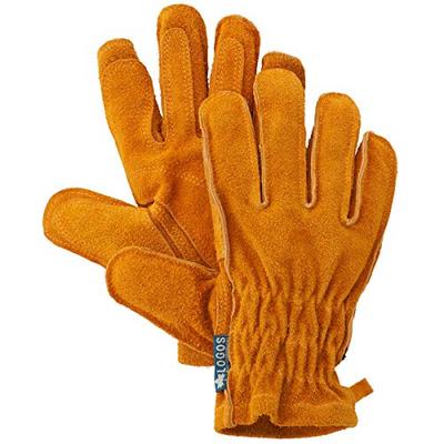 BBQ Heat-Resistant Leather Gloves M 81090922 (Approx.) 23cm Camping Outdoor BBQ
