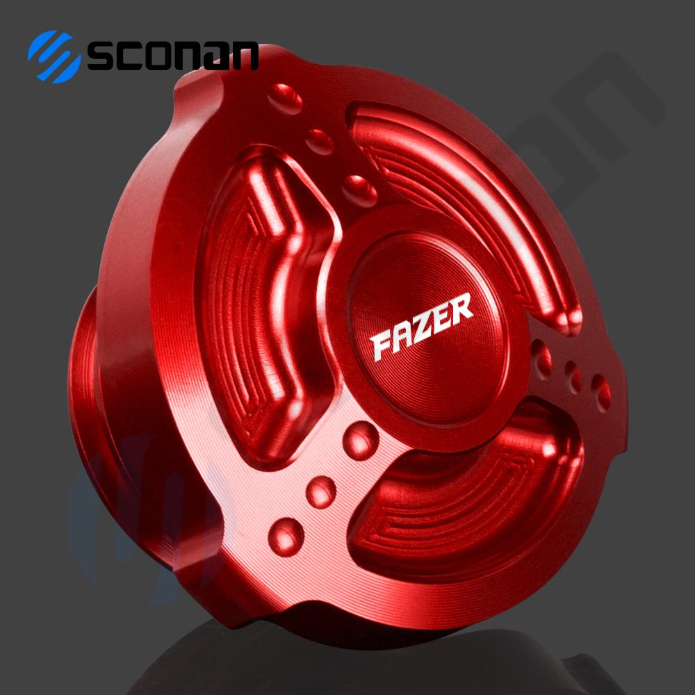 Για YAMAHA FZ6 FZ 6 FAZER FZ-1 FZ1 FAZER FZS1000 Αξεσουάρ μοτοσυκλέτας πλήρωσης λαδιού κινητήρα Καπάκι κάρτερ Βύσμα κάλυμμα βιδωτή δεξαμενή