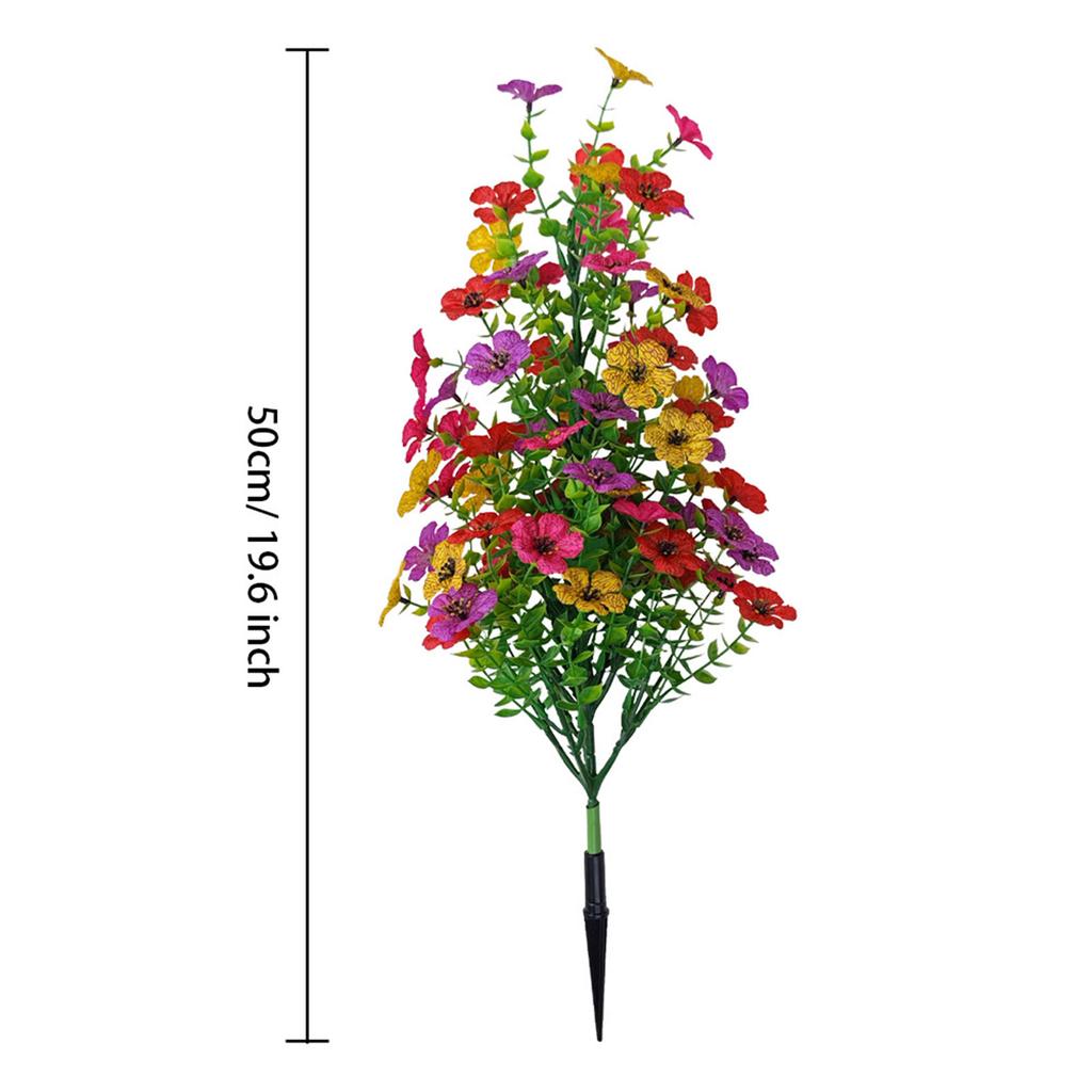 Artificial Tree with Ground Stake Realistic Bushes Plants Artificial Greenery Shrubs for Outdoor Yard Front Porch Xmas Decors