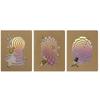 Moleskine X Alice In Wonderland Cahier Journal Set of 3, XL Size Ruled Notebooks, Multi-Color, LEALQP321BND