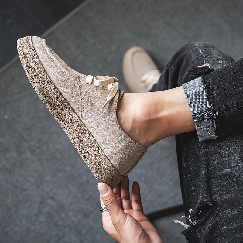 Moda Modne brytyjskie męskie buty casualowe Trendy Biznesowa marka Obuwie męskie trampki Wygodne Czarne uniwersalne buty