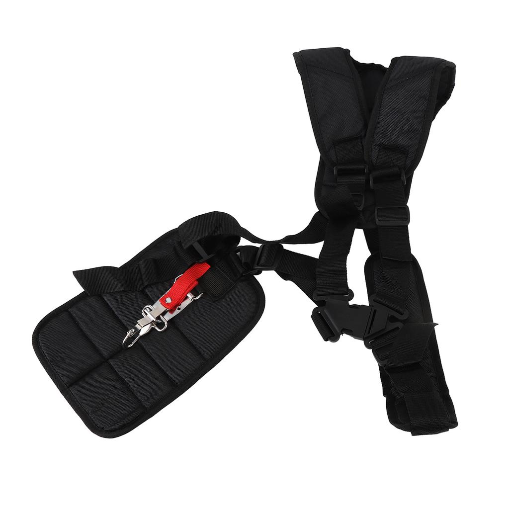 Lawn Trimmer Strap Sponge Nylon Ergonomic Water Resistant Breathable Adjustable Weed Wacker Double S