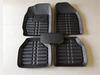 Car Floor Mats Front & Rear Liner Waterproof All Weather 5pc Universal Auto Mat For 90% of the