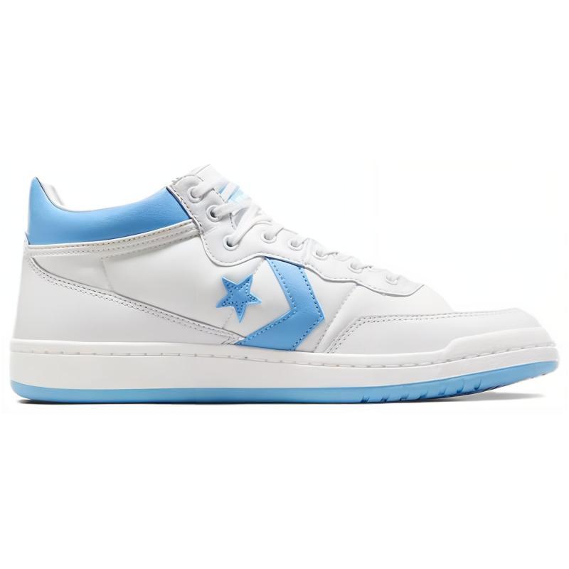 Converse Fastbreak Pro Round Toe Comfortable Warm Anti-slip Mid-top Skate Shoes Unisex Blue