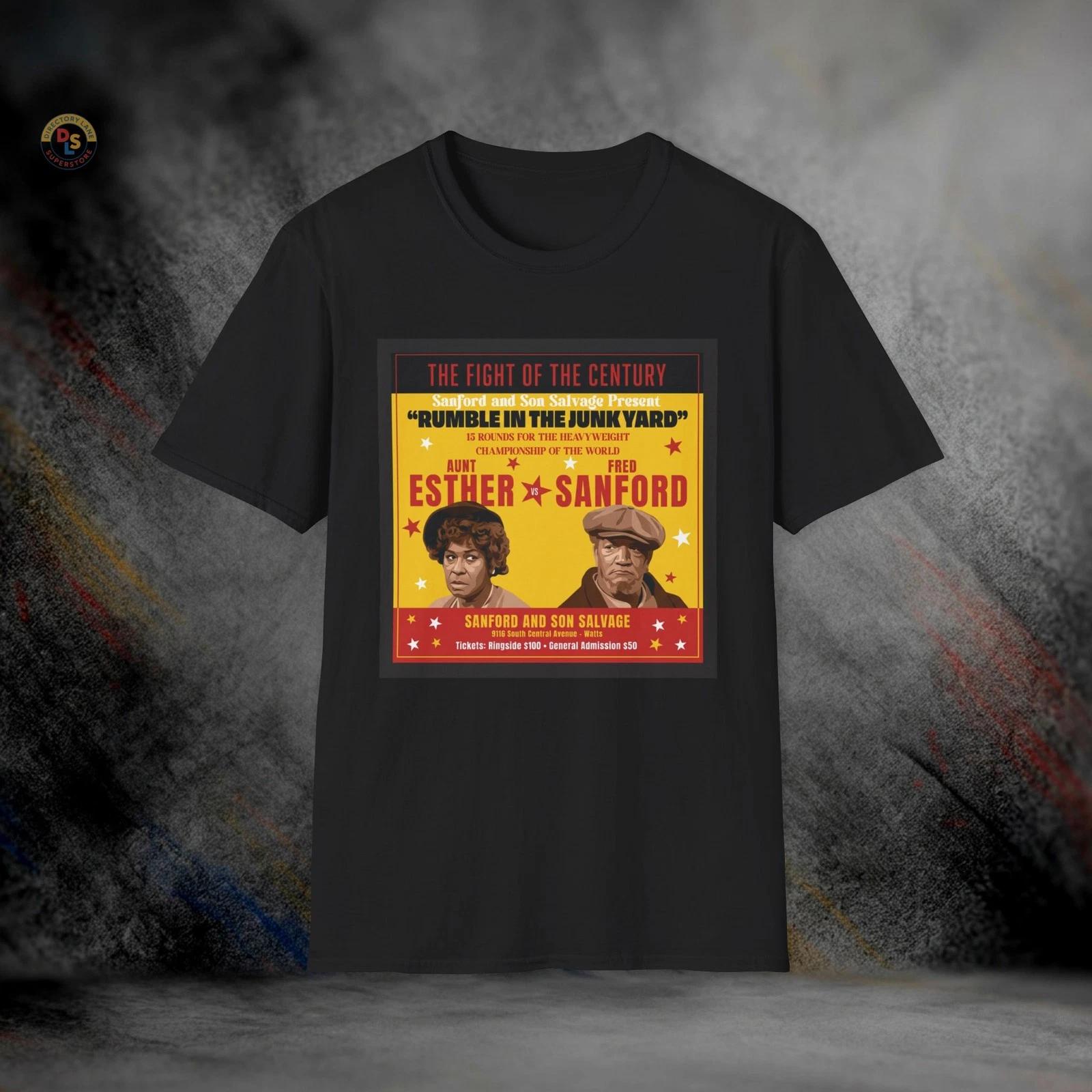 Aunt Ester vs Fred Sanford T-Shirt | Softstyle Tee XXXL