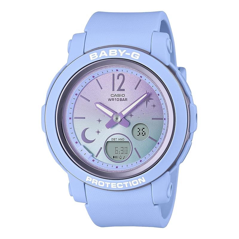 

[Casio] watch baby g [] BGA-290DS-2AJF ladies pastel blue