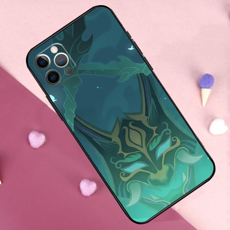 Anime Genshin Impact Phone Case For iPhone 17 Pro Max 11 14 15 16 Pro Max Plus 12 13 Mini 16e 17 Air Back Cover