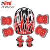 Set di 6 Ginocchiere e Gomitiere con Protezioni per i Polsi - Equipaggiamento Protettivo Multisport per Bambini/Adulti - Sicurezza per Ciclismo, Pattinaggio, Equitazione