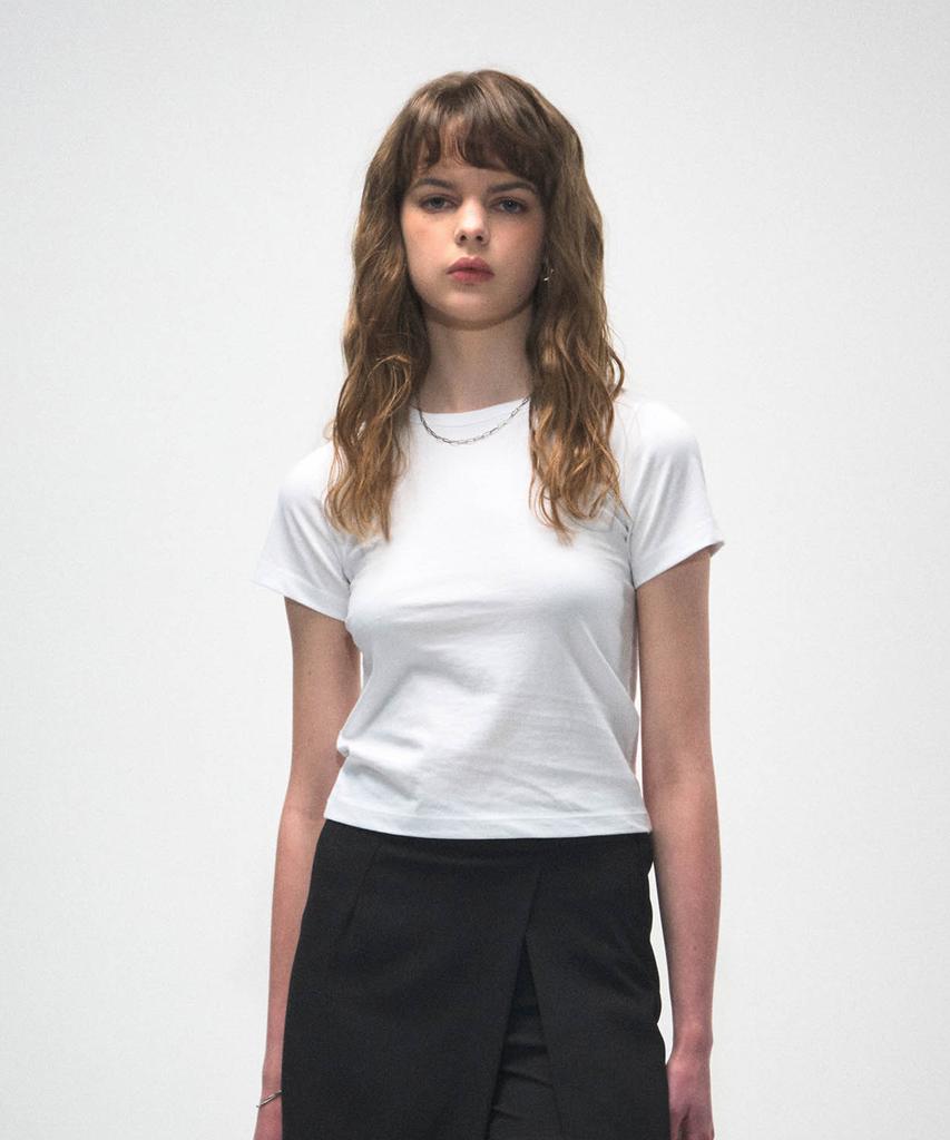 NEALIZE Basic Cotton T-Shirt White