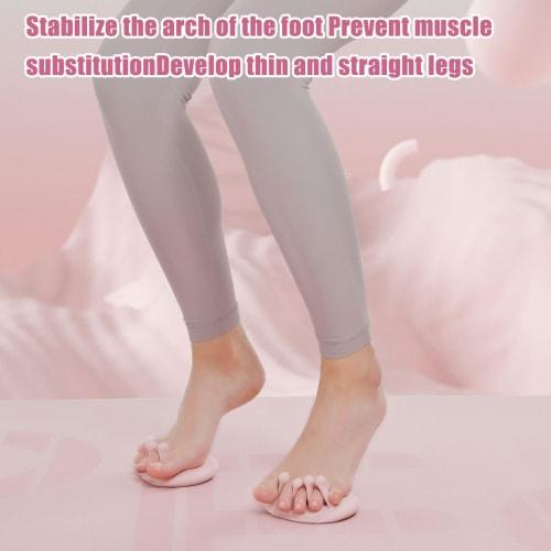 Yulokdwi Arch Support Trainer, Toe Arch Trainer - 1 Pair Arch Support Toe Exerciser Strengthening - Silicone Tool for Barefoot Training, Indoor Traini