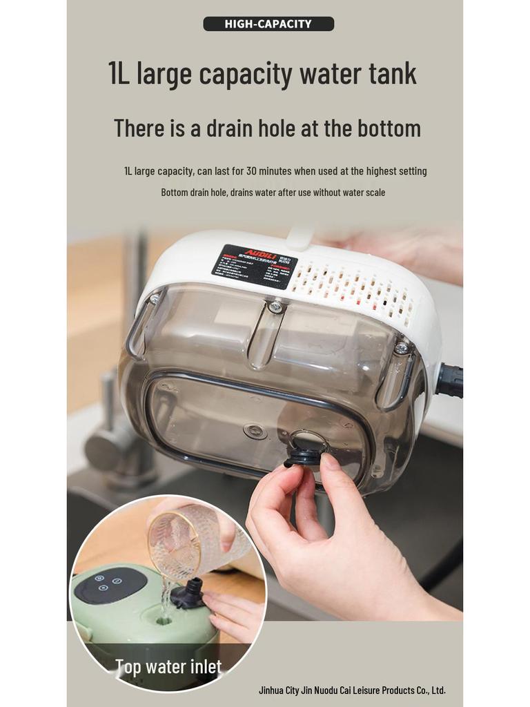 High-Temp, High-Pressure Kitchen Steam Cleaner - Compatible with US & EU Standards
