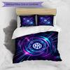 Borussia Dortmund Pattern Printed 3PCS Bedding Set Soft Skin-Friendly Washable Duvet Cover & Pillowcases Set All Season Bedroom