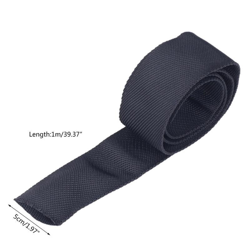 Heavy Duty Nylon Rope Guard Protective Sleeve Reliable for Various Applications