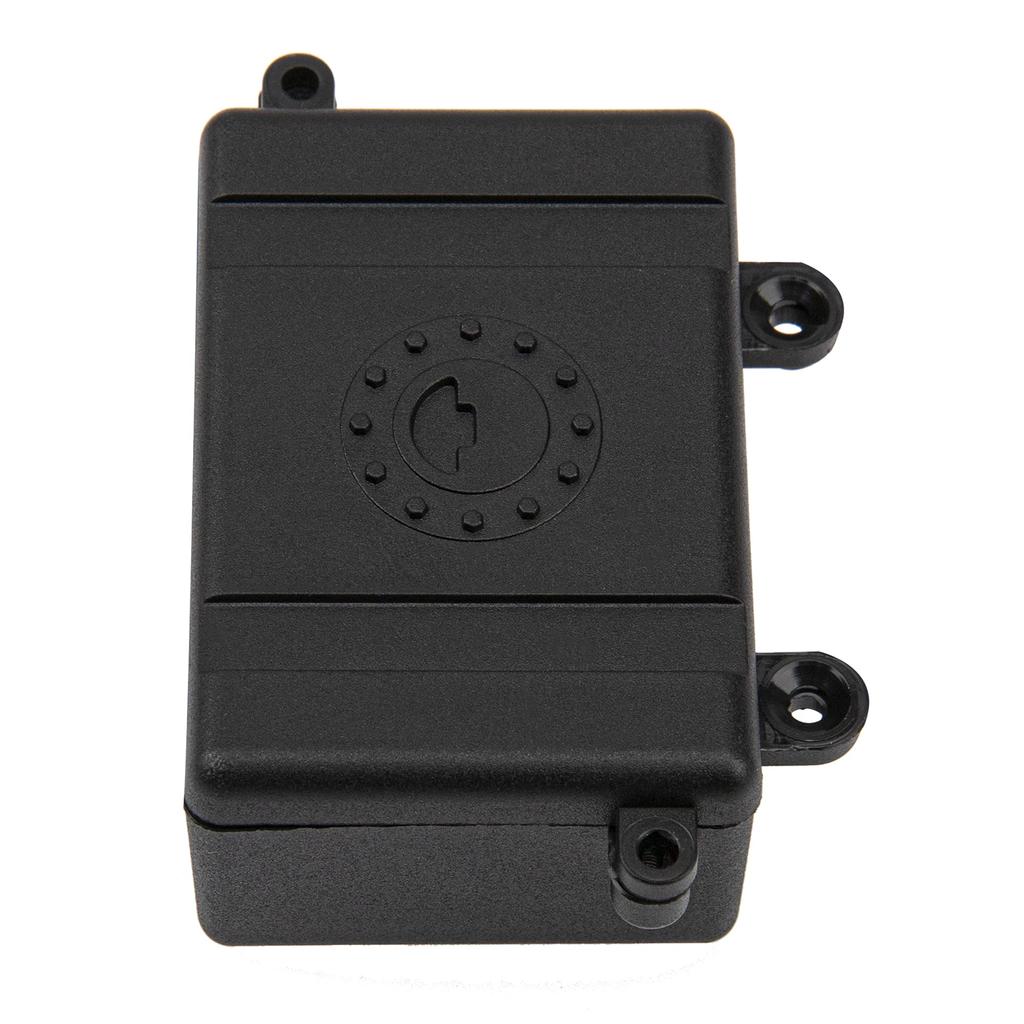 2pcs RC Receiver Waterproof Box, RC ESC Receiver Dustproof Box Protector Case, Compatible with Traxxas TRX-4 SCX10 90027 SCX10 90046 D90 110 RC