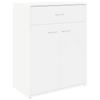 Sideboard White 60 x 30 x 75 cm Particle Board