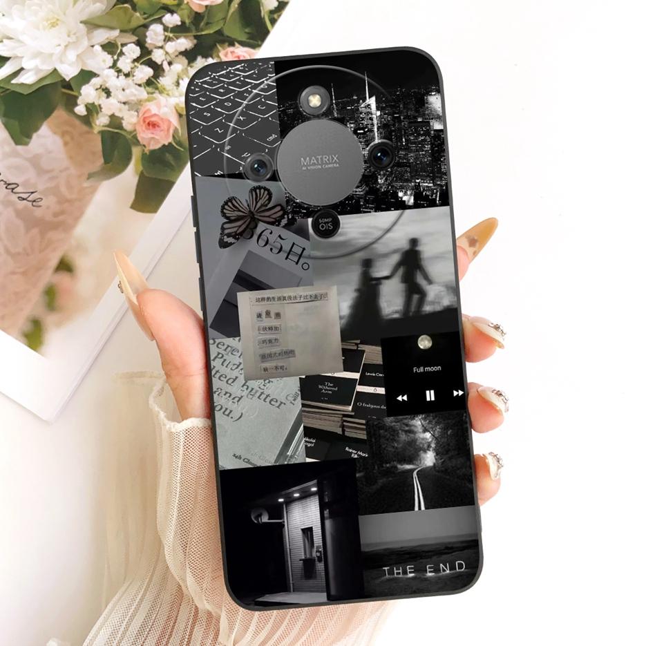 For Honor Magic 8 Lite Case Honor X9d MTN-NX1 Cute Dog Panda Cartoon Cover Silicone Case For Honor X70 X 70 HonorX9d Soft Fundas
