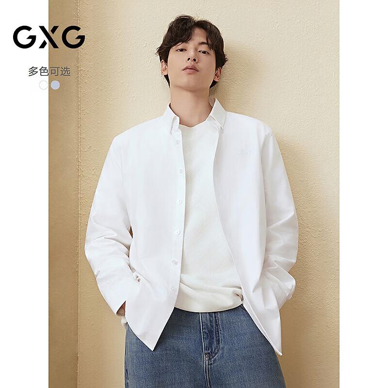 GXG Men's Oxford Fabric Business Casual Shirt