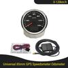 85mm Boat Car 0-120KM/H 0-200KM/H GPS Speedometer with 8 Colors Backlight Waterproof Speedometer 9~32V Trip\COG\ODO