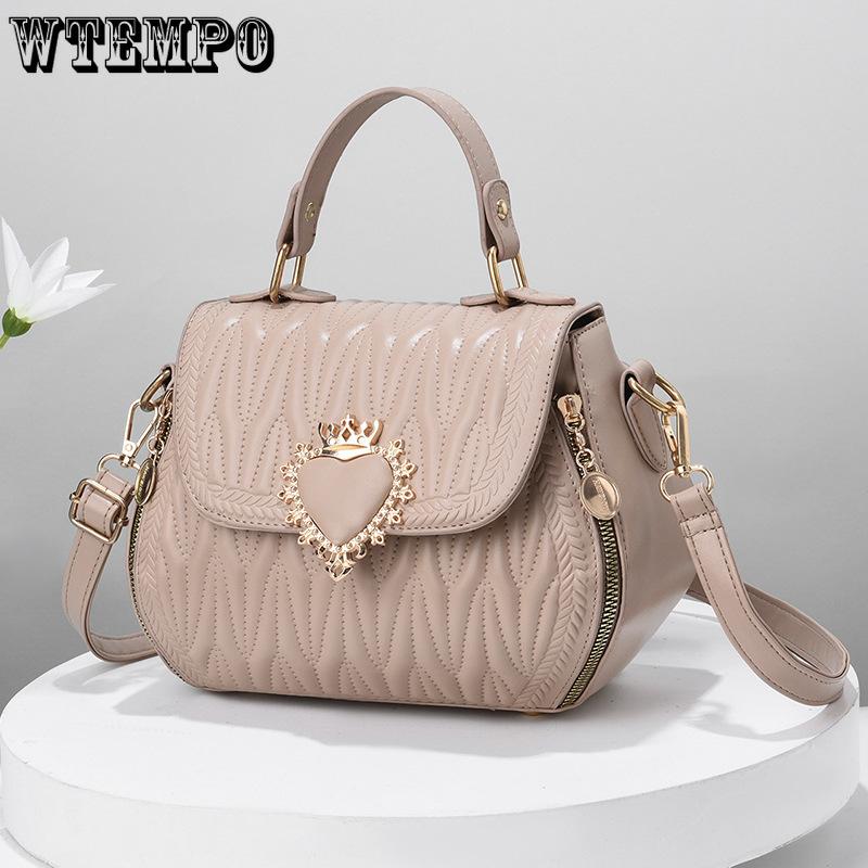 Women Shoulder Bag Soft Leather Small Bag Summer Hundred Texture Ladies Crossbody Bag Lightweight Women Bags