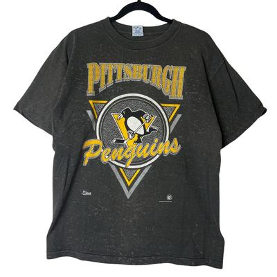 1992 Pittsburgh Penguins NHL T-Shirt Gr. L (B2427)