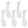 5pcs Empty Spray Bottles 500ml/16.9oz Spray Bottles Plastic Cleaning Hand Trigger Spray Bottle Garden Water Sprayer Refillable