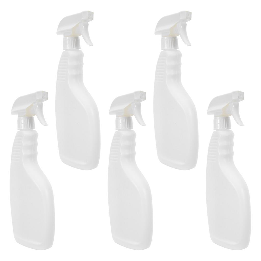 5pcs Empty Spray Bottles 500ml/16.9oz Spray Bottles Plastic Cleaning Hand Trigger Spray Bottle Garden Water Sprayer Refillable