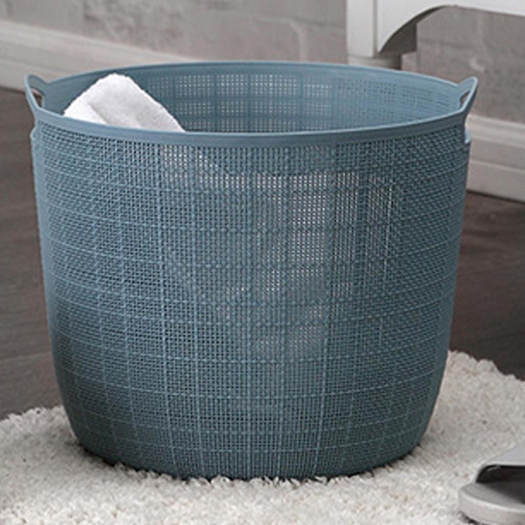 Laundry Hamper Basket with Handles Large Capacity Multifunction Plastic Dirty Clothes Basket for