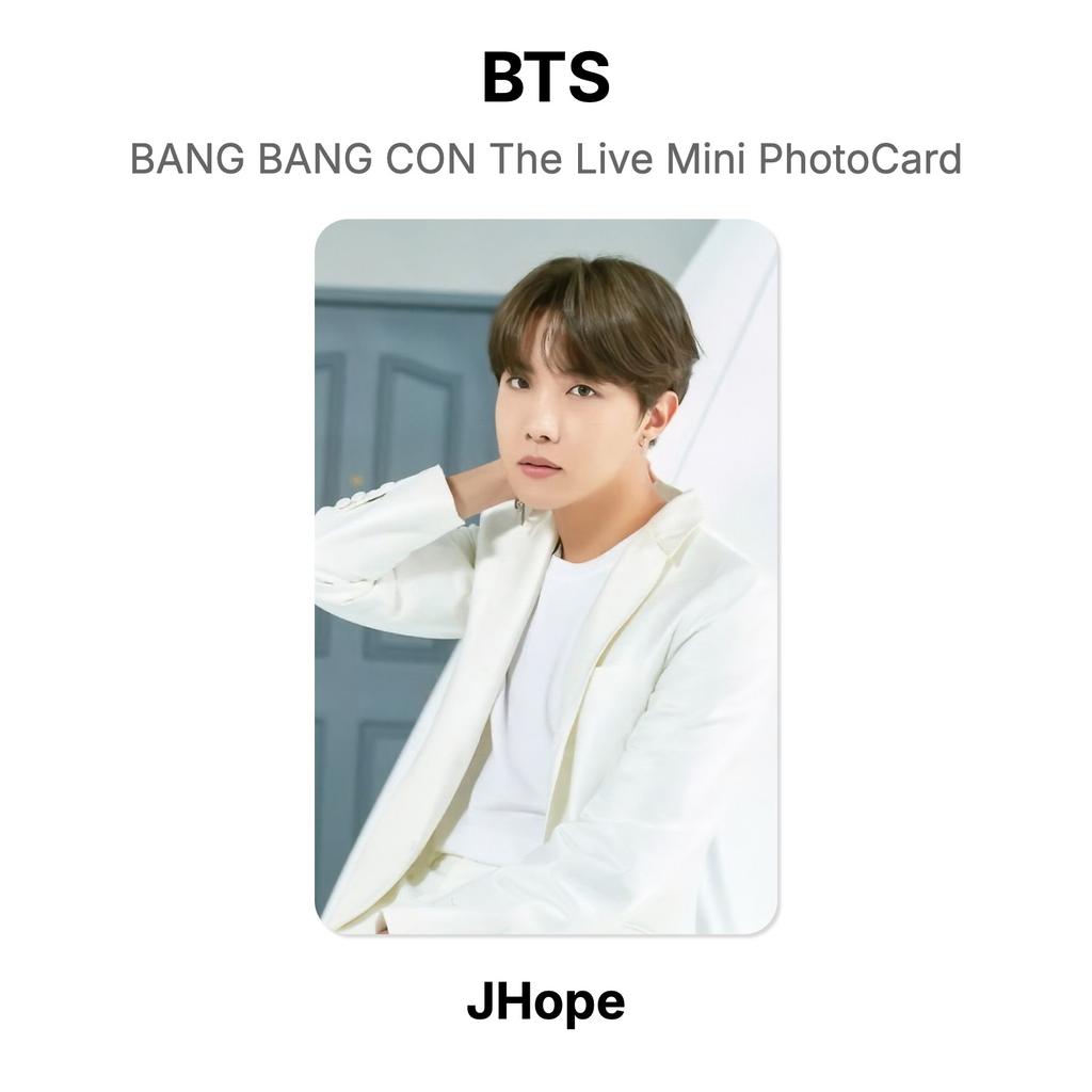 BTS BANG BANG CON The Live Mini PhotoCard Official Photocard