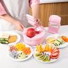 7 In 1 Multi-Functional Vegetable Chopper Carrots Potatoes Manually Cut Shred Slicer Radish Grater Kitchen Tools Vegetable Cutter