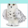 Adorable Peluche Hibou des Neiges Sorcier Doux Poupée en Peluche Pour Enfants Cadeau de Noël