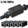 20/10/5Pcs Ethernet Cable Extender,RJ45 Cat 5 Cat 6 Cat6a Coupler, Extender Connector - Ethernet Coupler Female To Female