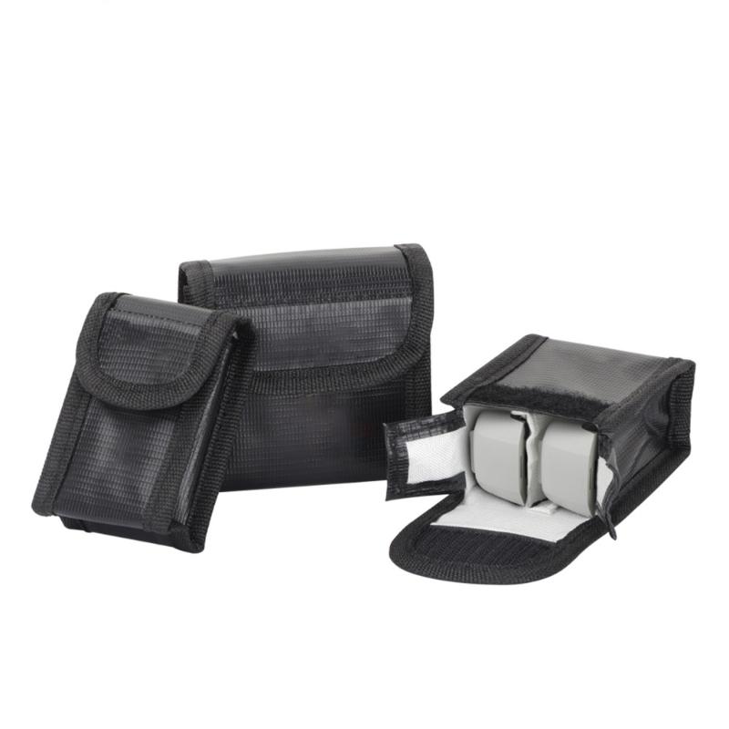Lithium Battery Safe Storage Pouch For UAV Lithium Quadcopter Enthusiasts Fire Retardant 3 Size