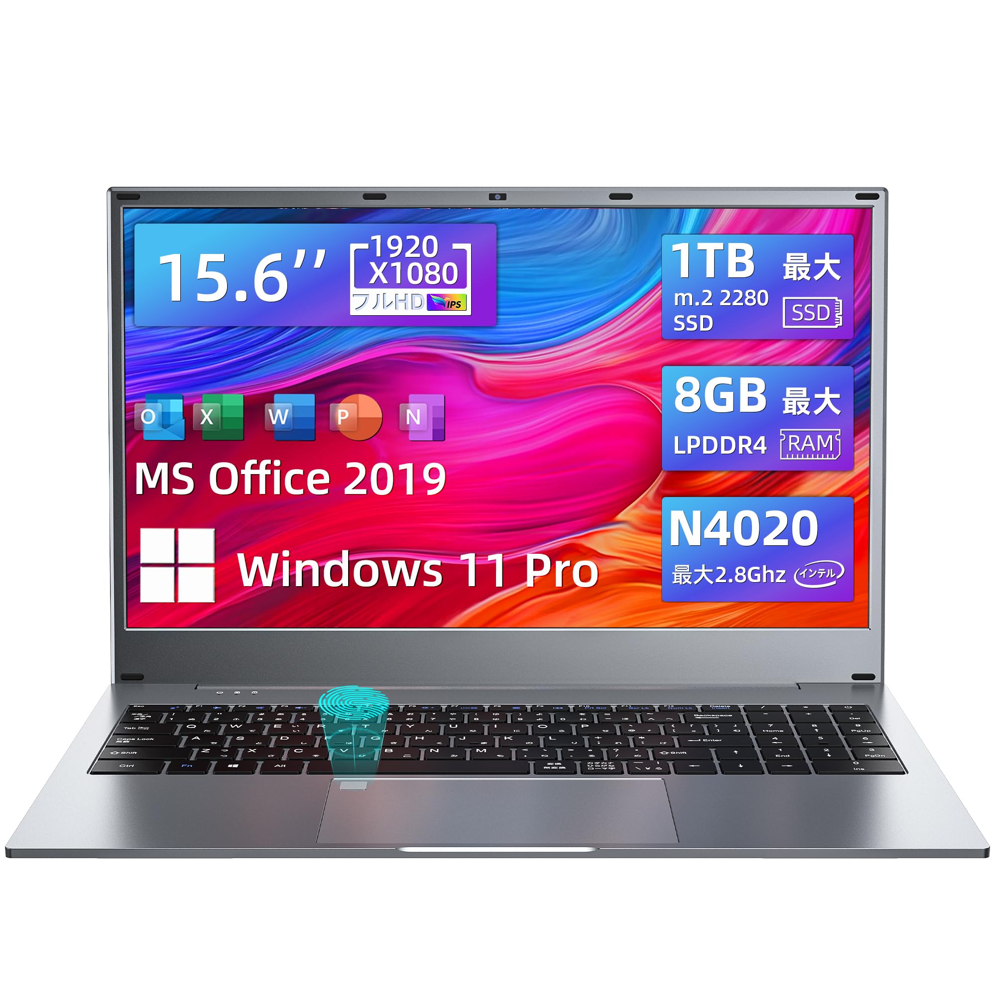 

Цей тонкий та легкий ноутбук оснащений Windows 11, IPS швидким завантаженням, Celeron N4020, 1 МП 5G, японською цифровою клавіатурою та сканером відбитків пальців. Ідеальний для студентів.