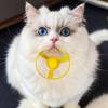 Cat Light-Up Flying Disc Launcher Set Interactive Cat Toy with Colorful Propellers Indoor Outdoor Flying Cat Toys for Exercise And Fun