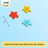 Magnetic Blackboard Stickers: Kids' Reward Magnets with Cartoon Stars, Flowers, and Smileys for Home & Classroom Whiteboards