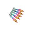 5.8cm 3.1g Glow Squid Jigs Shrimp Lures Baits Squid Jigs Glow Jigs Hook for Freshwater Saltwater Fishing Artificial Baits