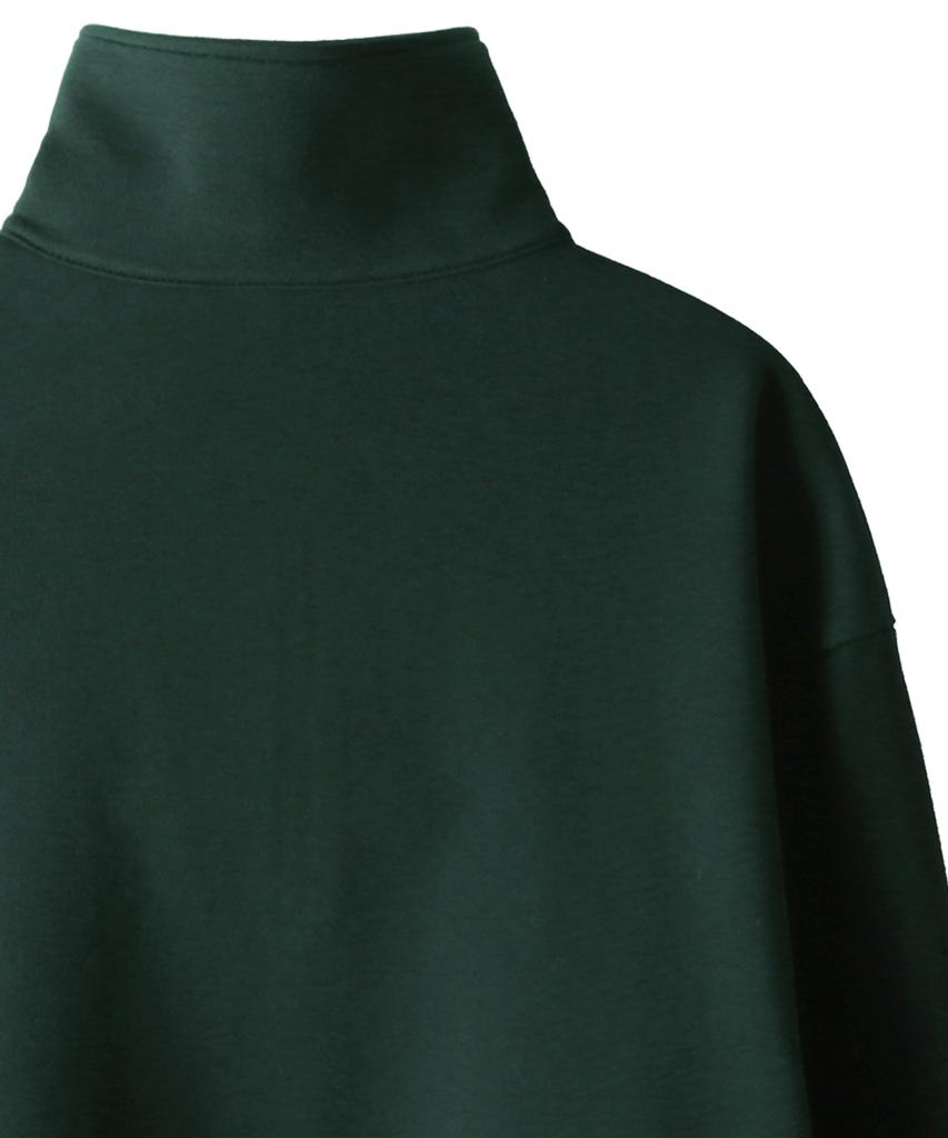 JEEP A1 Basic Women Half Zip-Up Sweat (Jo5Tsf831Gn)