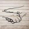 Metal Wall Art Dog Shake Hands Modern Home Decor Waterproof Rustproof Gift