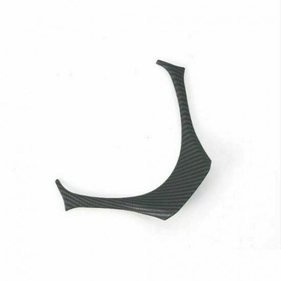Carbon Fiber Car Steering Wheel Decor Cover Trim For Toyota C-HR CHR 2016-2020