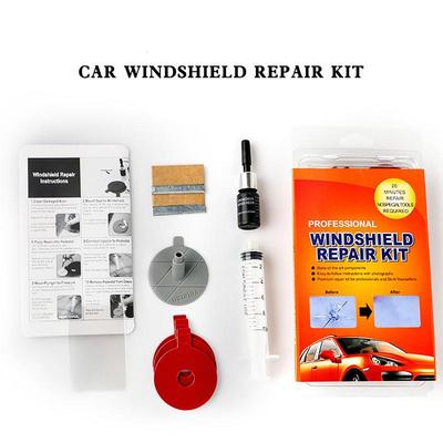 Auto-Windschutzscheibe, Reparaturwerkzeug für Risse, DIY-Reparaturset für Autofenster, Telefonbildschirm, Glashärtungskleber, Autoglas, Kratzer, Risse wiederherstellen
