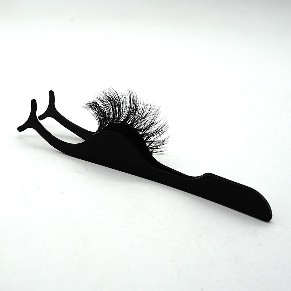 Perechi de gene magnetice pentru eyeliner set de pensete gene de nurca gene false artificiale naturale pentru faux cils Magnetique