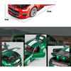 1/32 Ford Mustang Shelby GT500 Supercar High Simulation Car Model Alloy Pull Back Kid Toy Car 4 Open Door Children's Gifts
