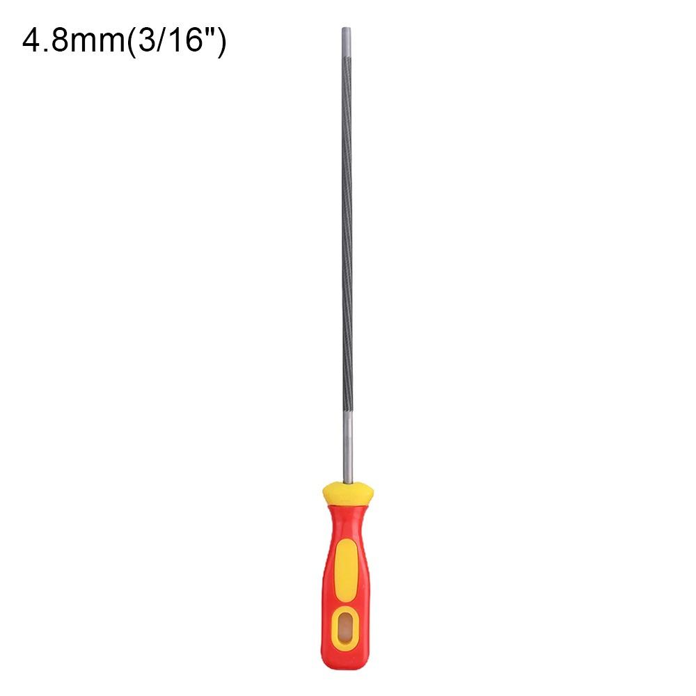 1Pcs Round Chain Files 4.0/4.8/5.5mm Sharpening Tool Durable Saw Sharpener Hand Tools Accessories