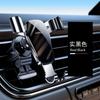 Universal Car Phone Holder Air Vent Dashboard Gravity Mount With Clamp Fit Non-Charging Black Red Gold Options