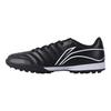 Li Ning TF Turf Artificial Turf Cushioning Slip Resistant Coverage Soccer Shoes Men's Black White TSTU039-1