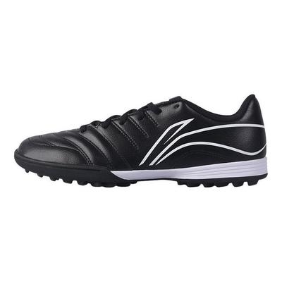 Comfortable Versatile Mg Tf Artificial Turf Shock Absorption Non-Slip Football Shoes Men Football Shoes Black White TSTU039-1