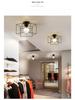 Modern Minimalist Ceiling Light for Foyer, Hallway, Corridor, Balcony, and Bedroom - Wrought Iron Design
