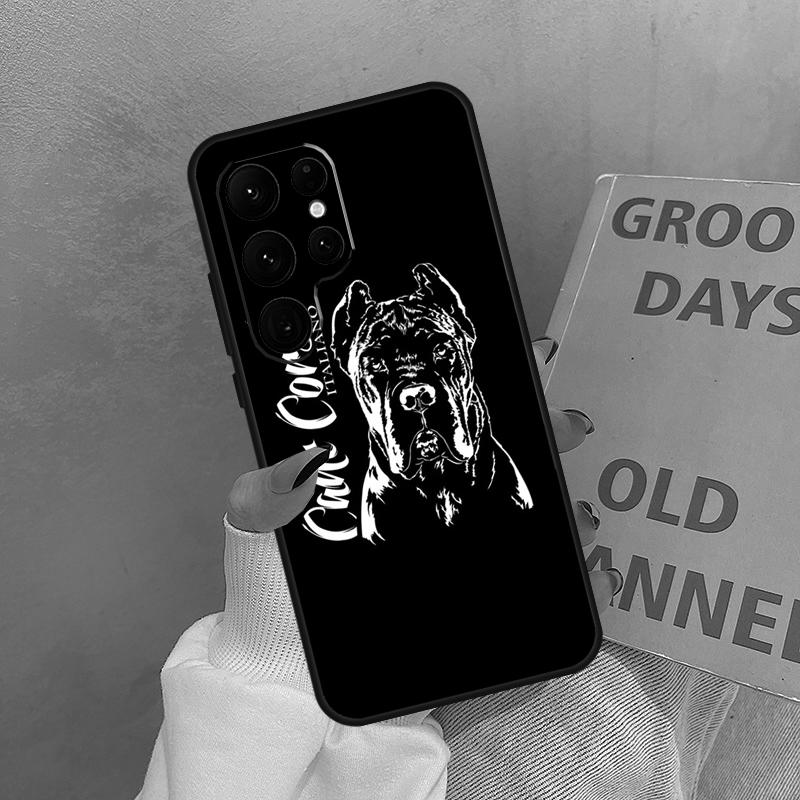 Cane Corso Italian Mastiff Dog Case For Samsung Galaxy S24 FE S21 FE S20 S22 S23 S25 Ultra S9 S10 Plus S25 FE Cover Coque