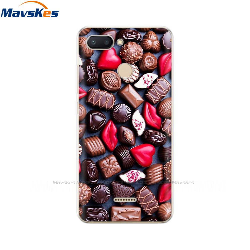 Silicone Cover for Xiaomi Redmi 6 Case Full Protection Soft Tpu Back Cover Phone Case for Xiaomi Redmi 6 Redmi6 Bumper Coque Bag