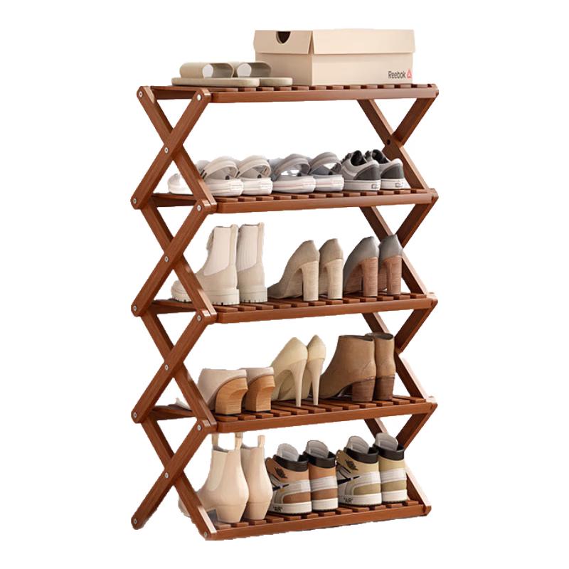 JINGRUIXIANG Foldable Multi-Layer Storage Rack